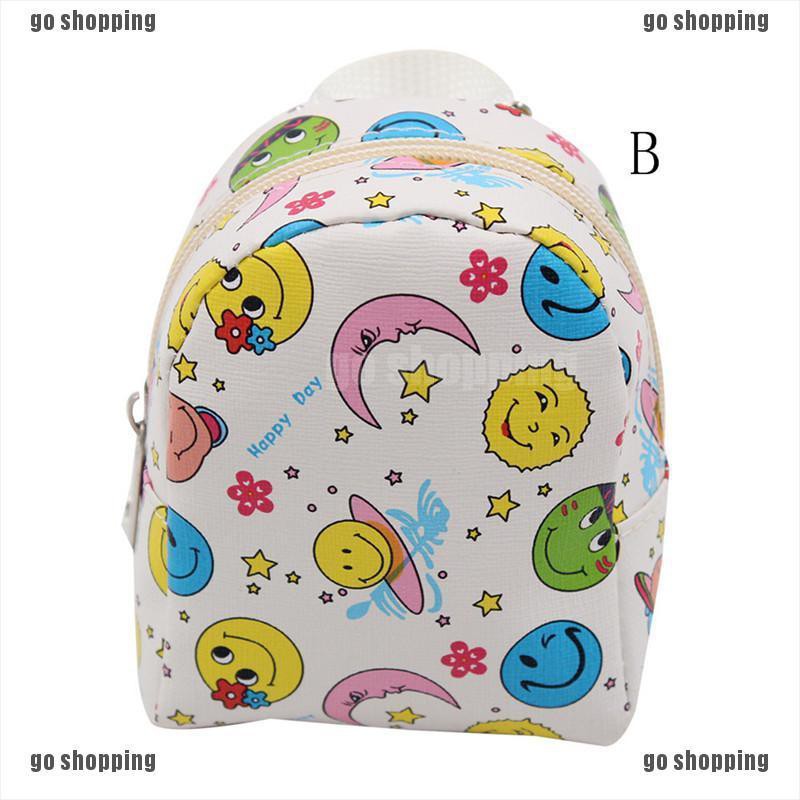 {go shopping}Cute Dolls Schoolbag Backpack for 18 inch American Girl Outgoing Bag Dolls