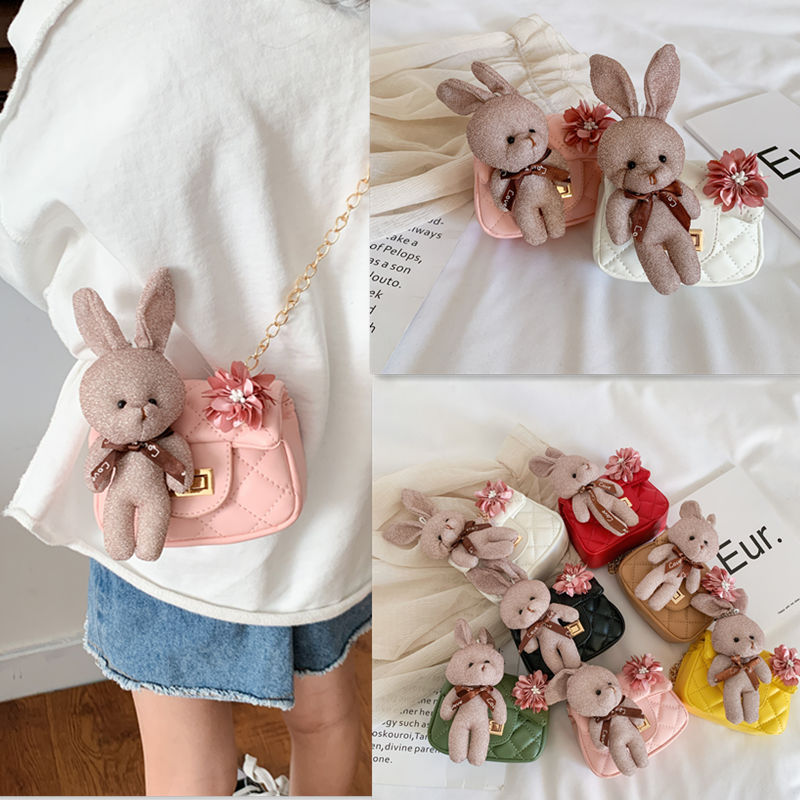 Túi đeo chéo kiểu dáng hoạt hình dễ thương đáng yêu cho bé gái