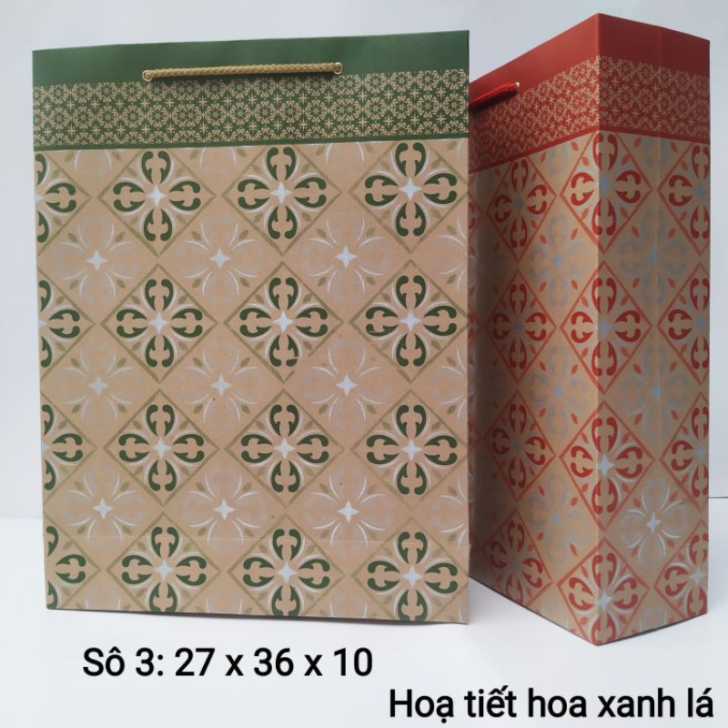 Túi giấy đẹp - Combo 50c túi quà tặng số 3 kt: 27x36x11 | WebRaoVat - webraovat.net.vn