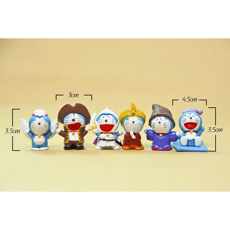 Bộ 24 Mô Hình Nhân Vật Doraemon
