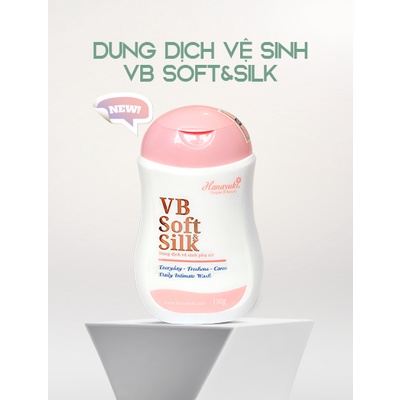 Dung Dịch Vệ Sinh Phụ Nữ Hana Soft Silk 150g