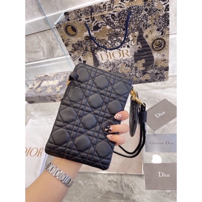 Túi đeo chéo DIOR- da thật cao cấp chuẩn Au nhập khẩu new fullbox