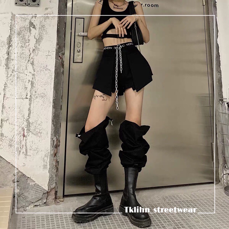 Quần ulzzang phong cách LISA BLACKPINK sexy cá tính thiết kế độc lạ 2022