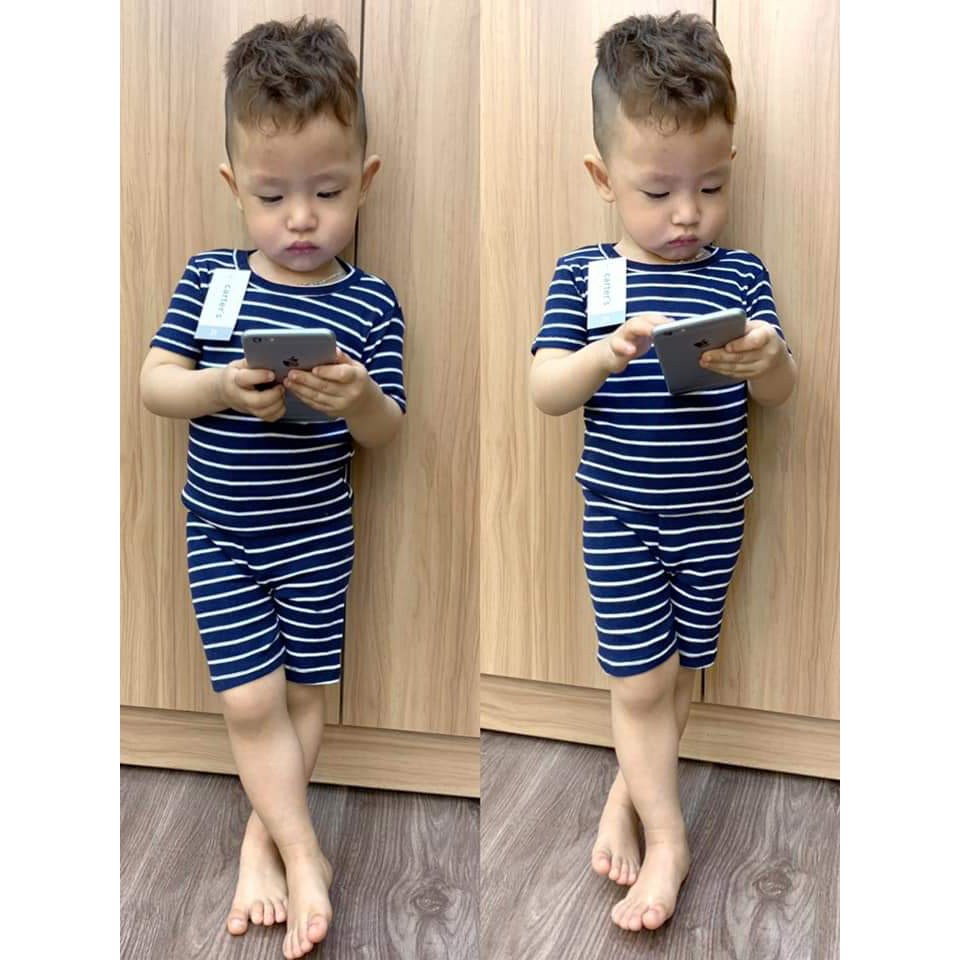 Combo 5 bộ Carter's bozip Cộc Tay Cho Bé Trai/Bé Gái