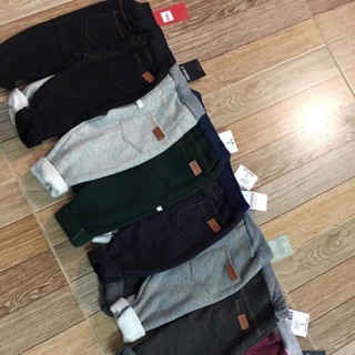 Combo 3 quần giả Jean nỉ bông