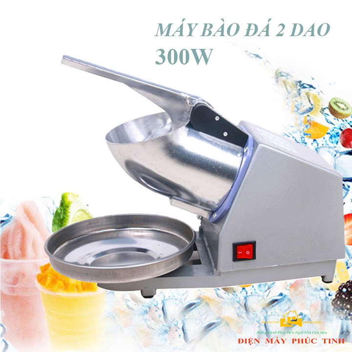 Máy Nghiền Đá Bào 2 Dao