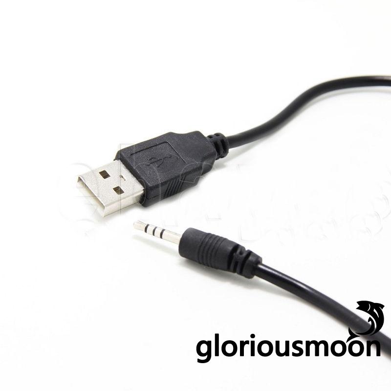 Cáp sạc & dữ liệu R.G-USB sang 2.5mm 4 cực cho đồng hồ máy ảnh có thể sạc lại