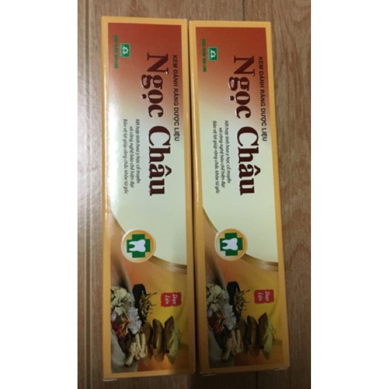 Kem đánh răng dược liệu Ngọc Châu