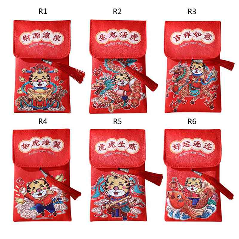 2022 bao lì xì đỏ phong cách Trung Hoa 1PC