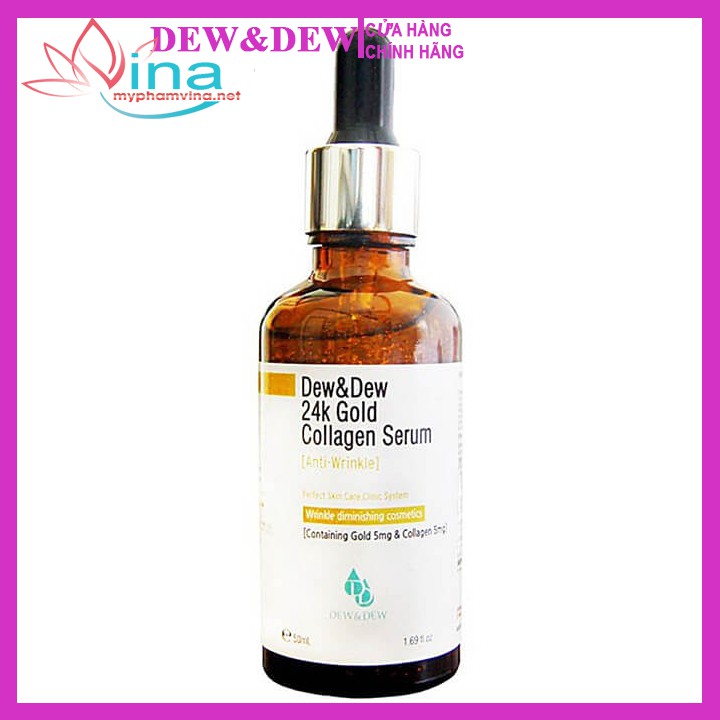 Tinh Chất Serum Chống Lão Hóa Dew & Dew 24k Gold Collagen