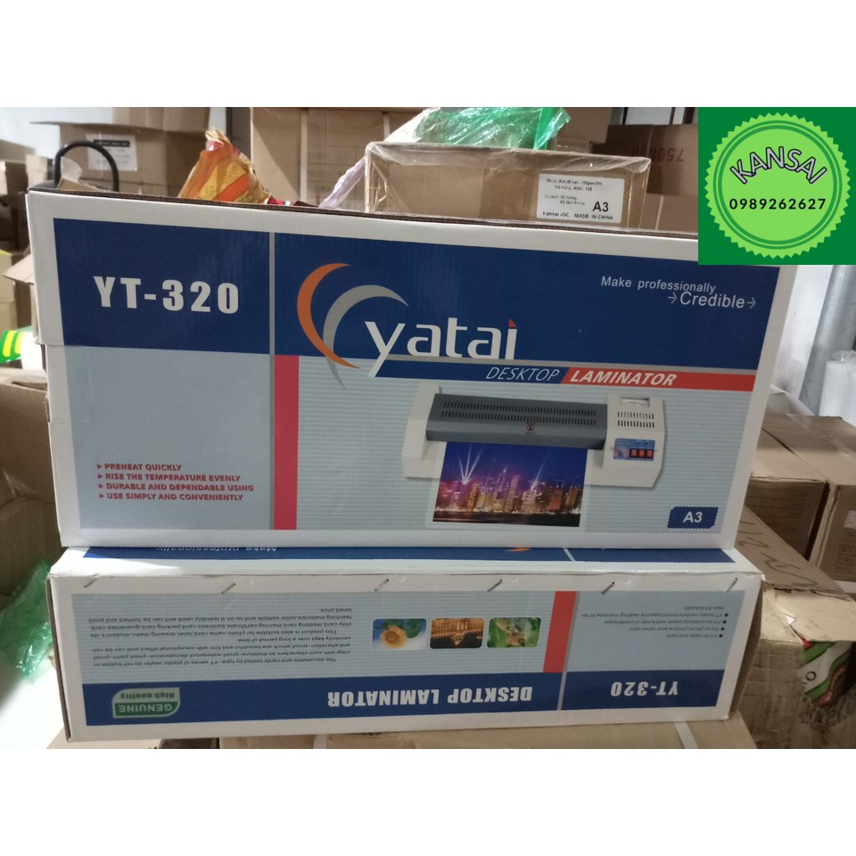 Máy ép Plastic khổ A3 - YT320 - KS-68