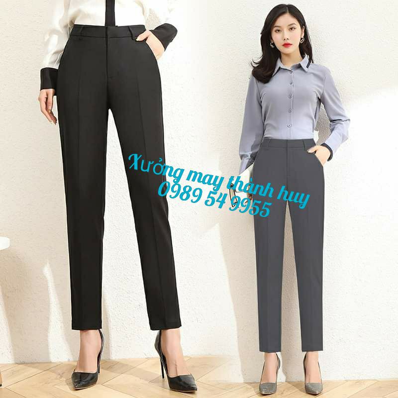 quần tây nữ, baggy m04