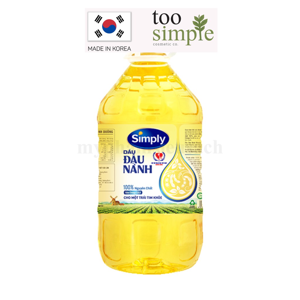 Dầu Đậu Nành Simply 5L