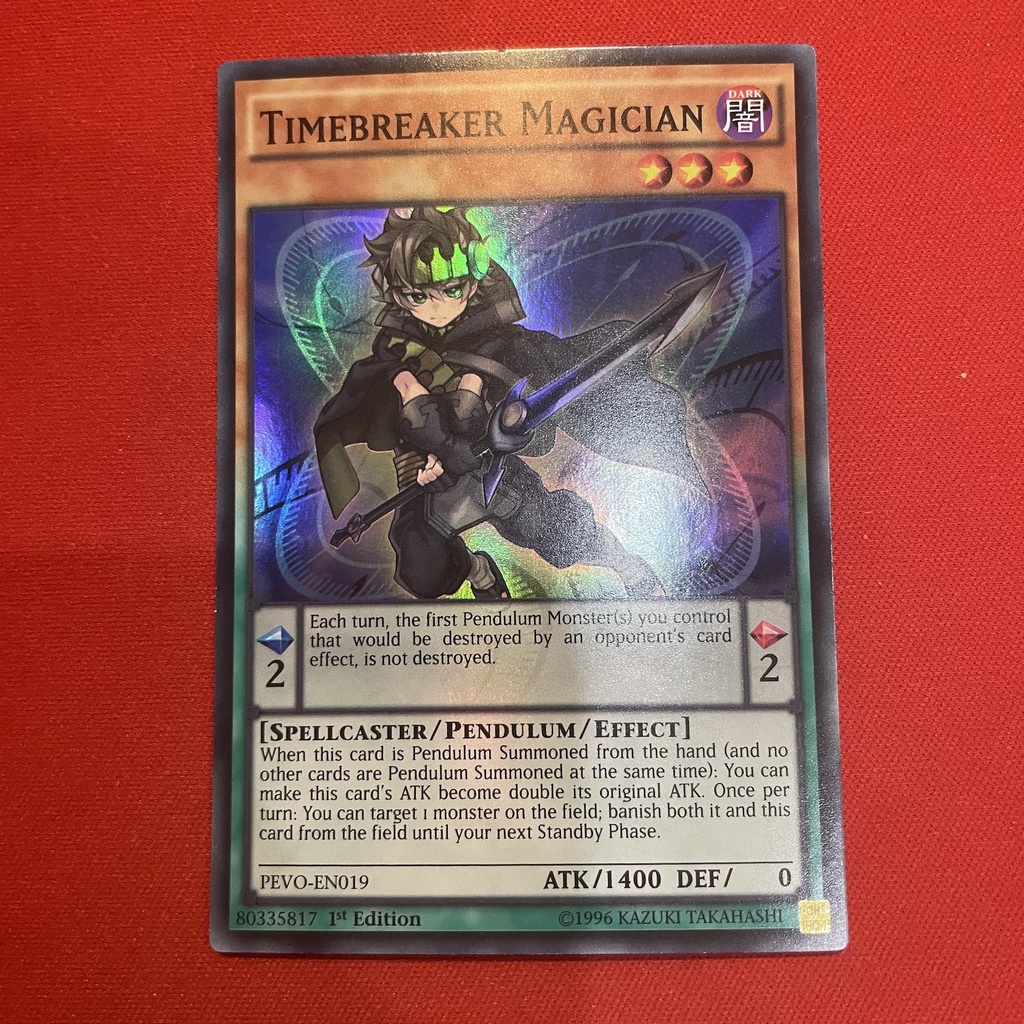 [EN][Thẻ Bài Yugioh Chính Hãng] Timebreaker Magician