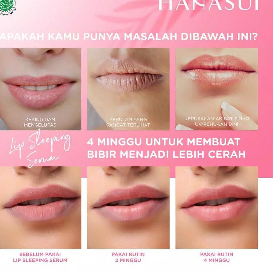(Hàng Mới Về) Serum Dưỡng Môi Khi Ngủ Hanasui 12g | BigBuy360 - bigbuy360.vn
