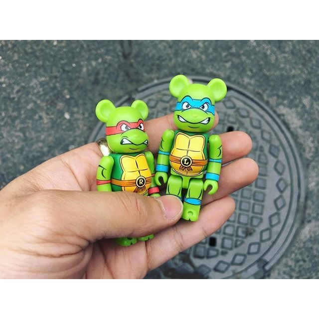 Mô Hình trưng bày decor Bearbrick Raphael 100% + 400%