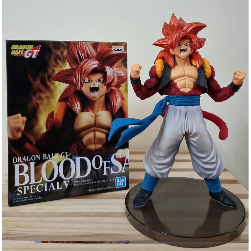 (Likenew Fullbox) Mô hình nhân vật Gogeta - DragonBall GT (Hàng chính hãng) (Blood Of Saiyan - Gogeta SSJ4)