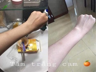 SALE TẮM TRẮNG CAM