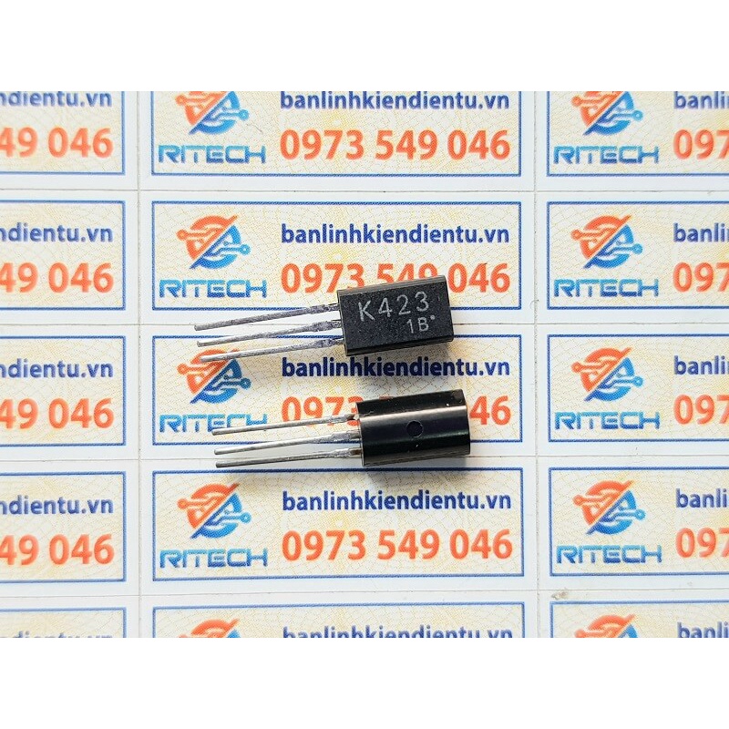[ combo 5 chiếc ] K423 2SK423 Mosfet Kênh N 100V 0.5A TO-92