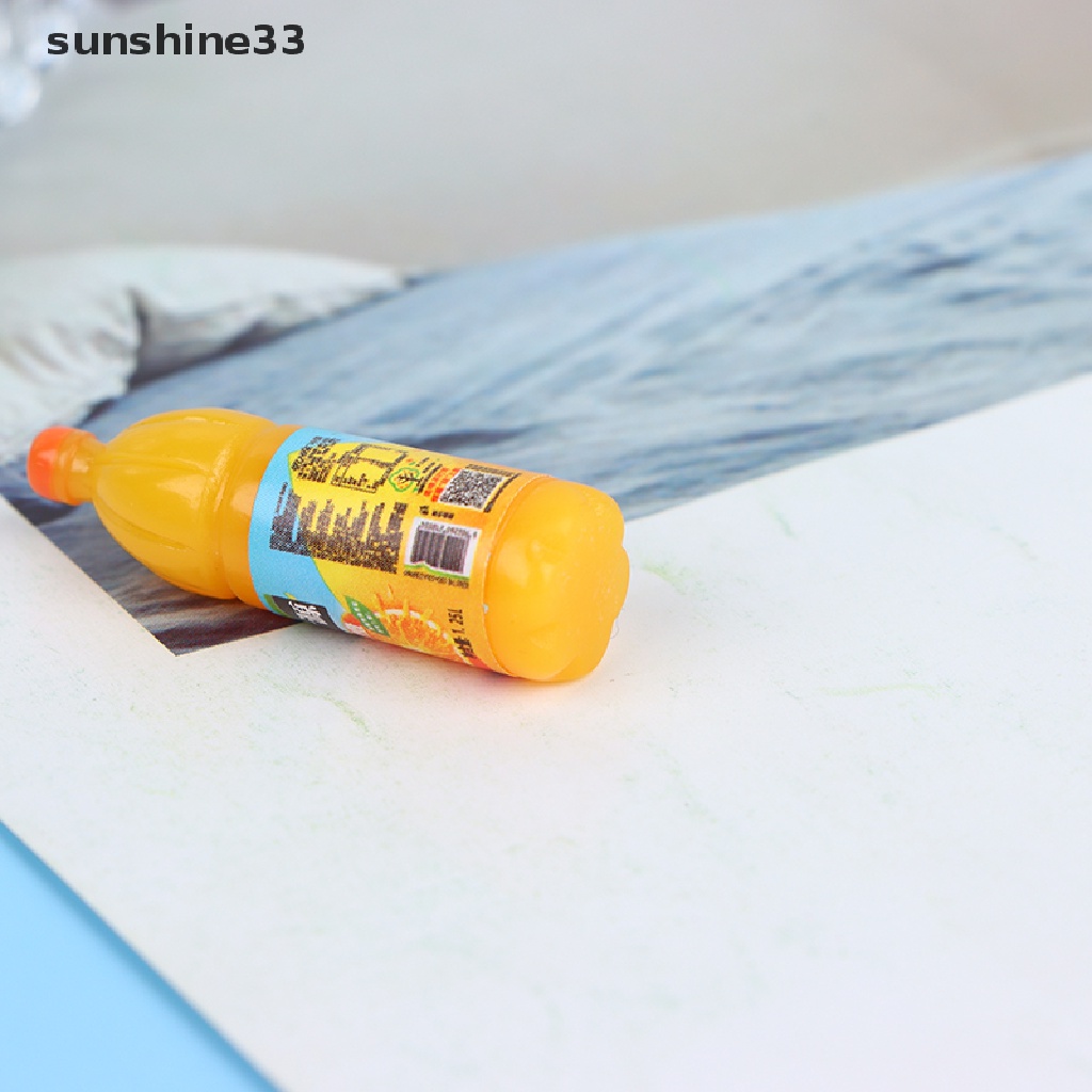 SU 5pcs 1:12 Dollhouse Miniature Fruit Drinks Model Kitchen Food Accessories Toys n