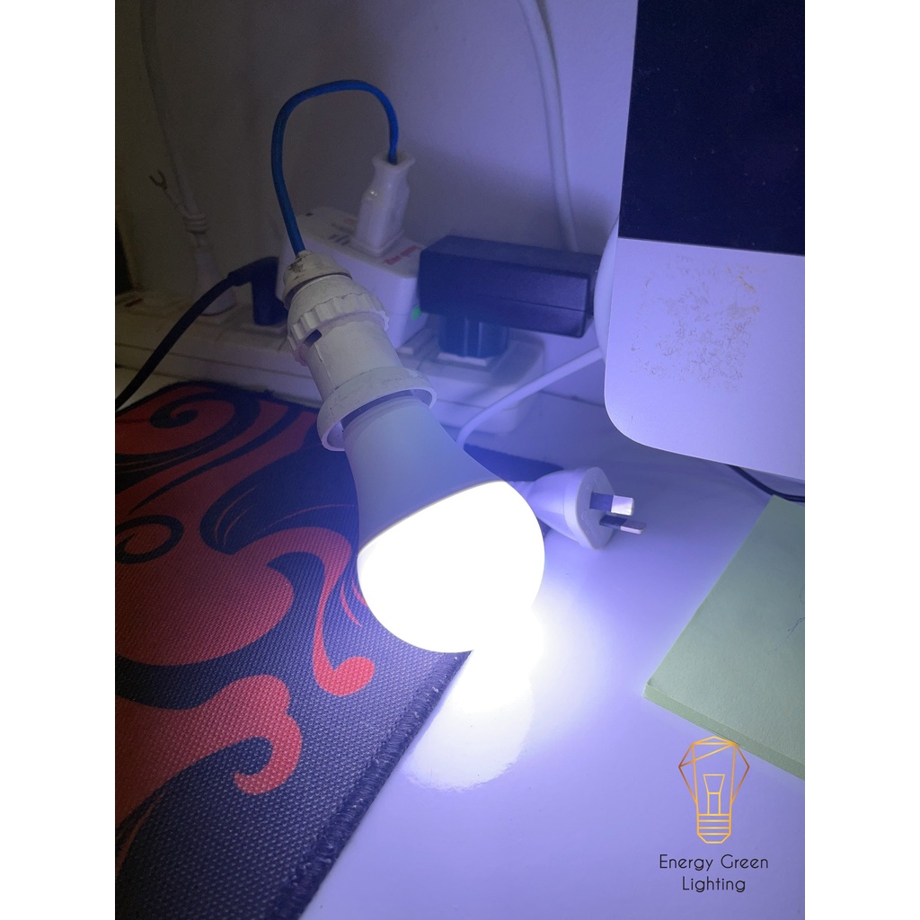 Đèn Led Tik Tok A60K Energy Green Lighting Đổi Màu -- Có Điều Khiển - Tăng Giảm Ánh Sáng - Bảo Hành 12 Tháng