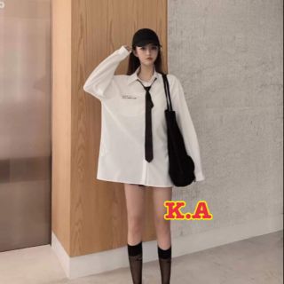 Sơ mi dáng thụng giấu quần 5755_KAR
