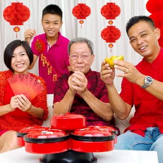 Set 5 lồng đèn giấy phong cách Trung Hoa