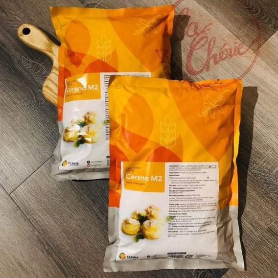 1kg Bột trộn sẵn nhân su kem Farina Cerena M2