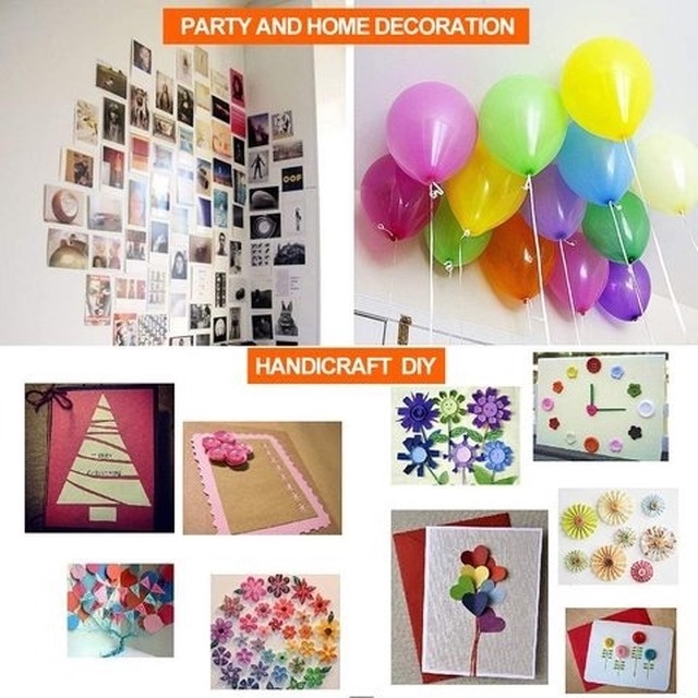 Băng keo hai mặt dán bong bóng đặc biệt không để lại dấu vết trang trí nhà cửa dịp năm mới giáng sinh, Cuộn băng Keo Nano Hai Mặt Chống Thấm Nước siêu dính