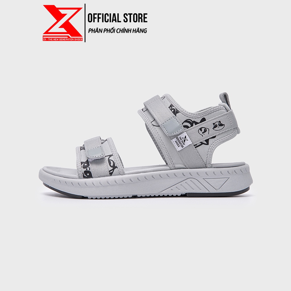 Giày Sandal Nam Nữ ZX 2726 Họa tiết Gấu Mèo