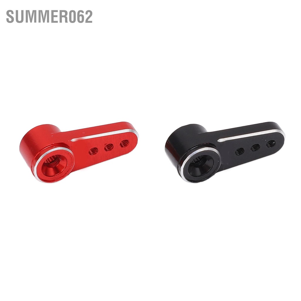 Xe Đua Kim Loại Lái Cánh Tay Đỏ + Đen Bộ 15T Thích Hợp Cho 1/24 Trục SCX24 RC xe Ô Tô 【summer062】