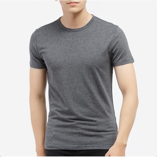 (siêu sale) áo thun nam trơn cộc tay co dãn thoáng mát chất cotton | BigBuy360 - bigbuy360.vn