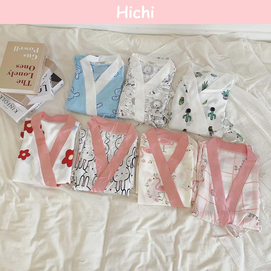đồ ngủ nữ thời trang yukata siêu cute - hichi Store - A001 | BigBuy360 - bigbuy360.vn