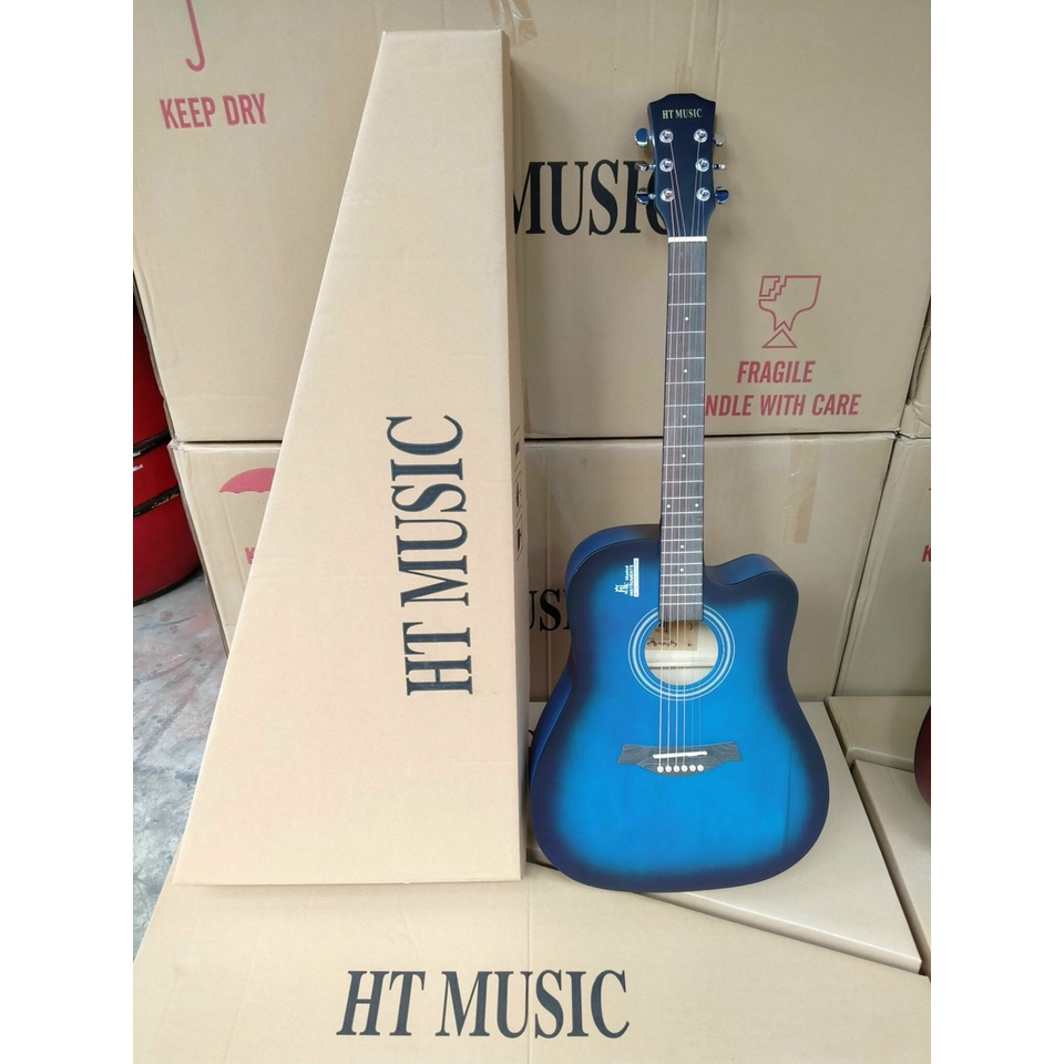 [Guitar giá rẻ] Đàn Guitar Acoustic HT-Music HT89 (Dáng D Cutaway) Có Ty Chỉnh Cần