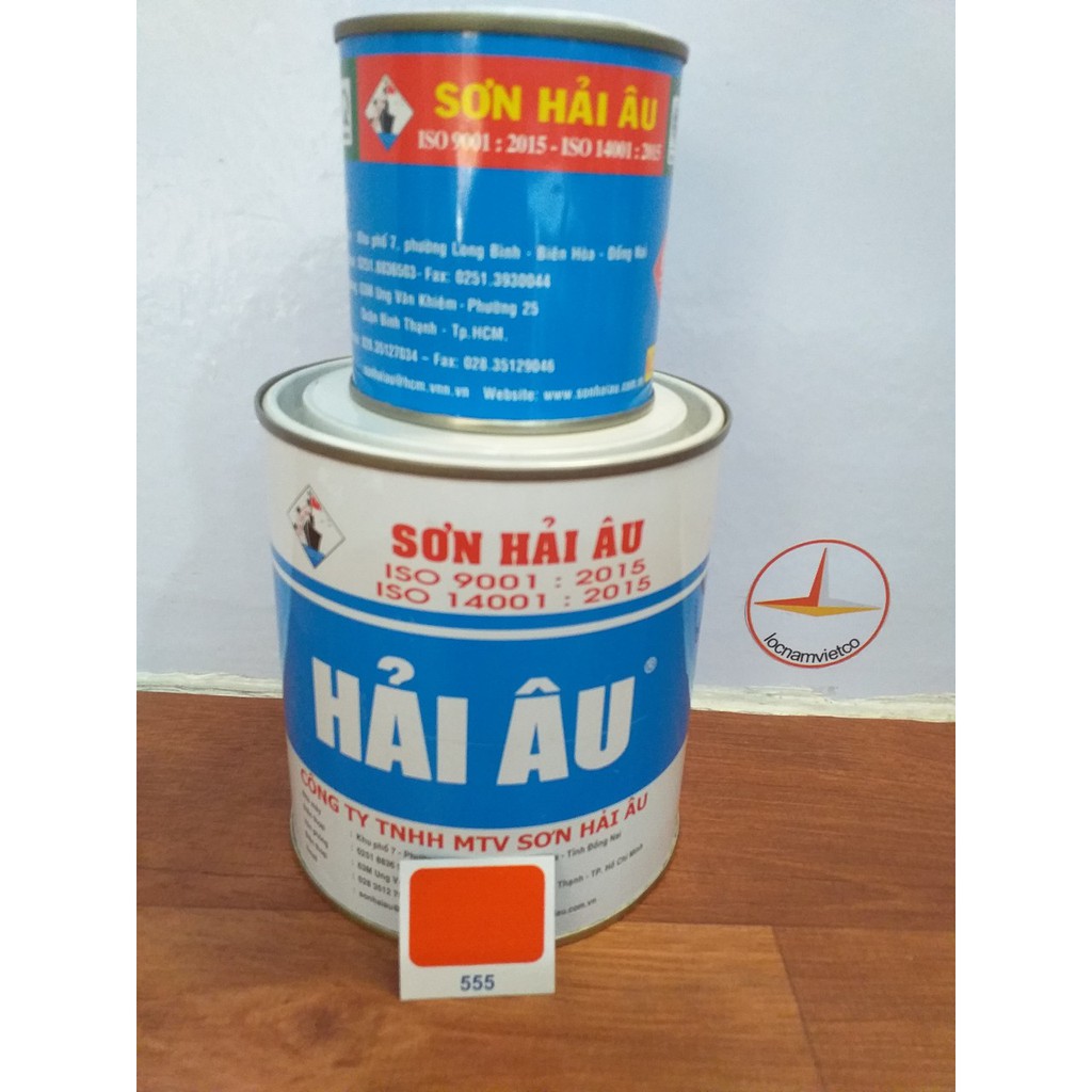 Sơn Epoxy Hải Âu Đủ Màu (Bộ 1 Lít)