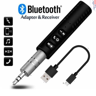 Bluetooth 4.1 AUX Receiver 3.5mm Phone Car Stereo Earphones Adapter with Mic