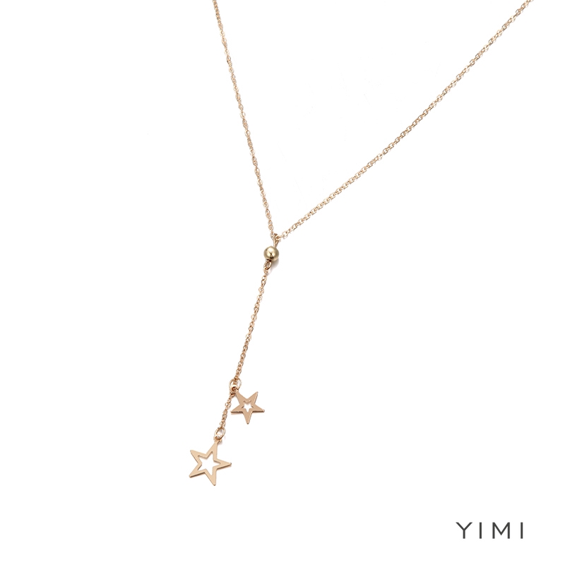 Dây Chuyền Hợp Kim Mặt Ngôi Sao Năm Cánh Đơn Giản