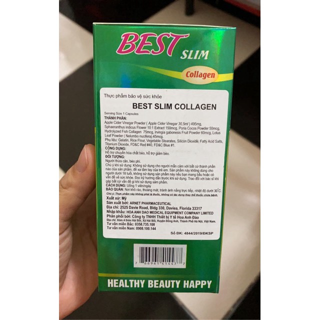 ✅ Giảm cân Best Slim Collagen ( dành cho người LỜN THUỐC ) [HÀNG TỐT}