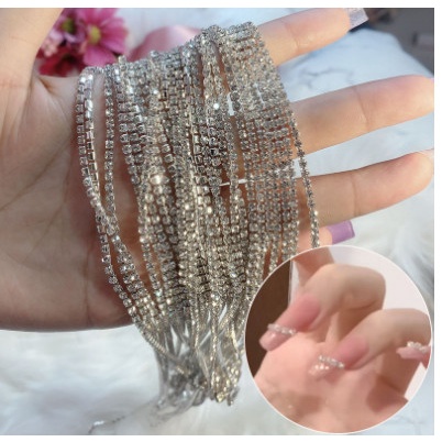 Xích trang trí nail độ dài từ 20-25 cm