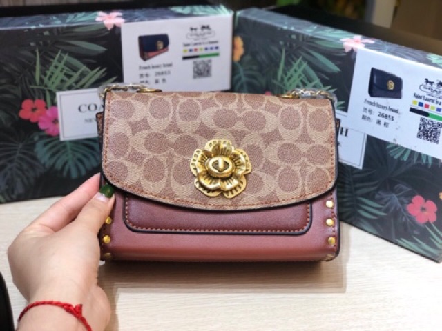 TÚI COACH PARKER MINI sz 19 fullbox sang chất