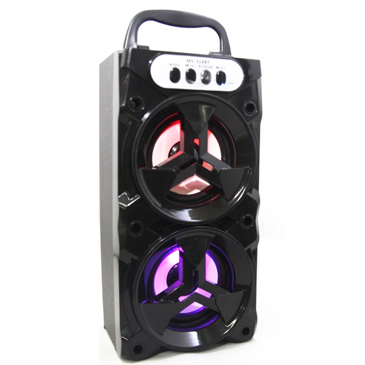 Loa gỗ Bluetooth xách tay MS-318BT