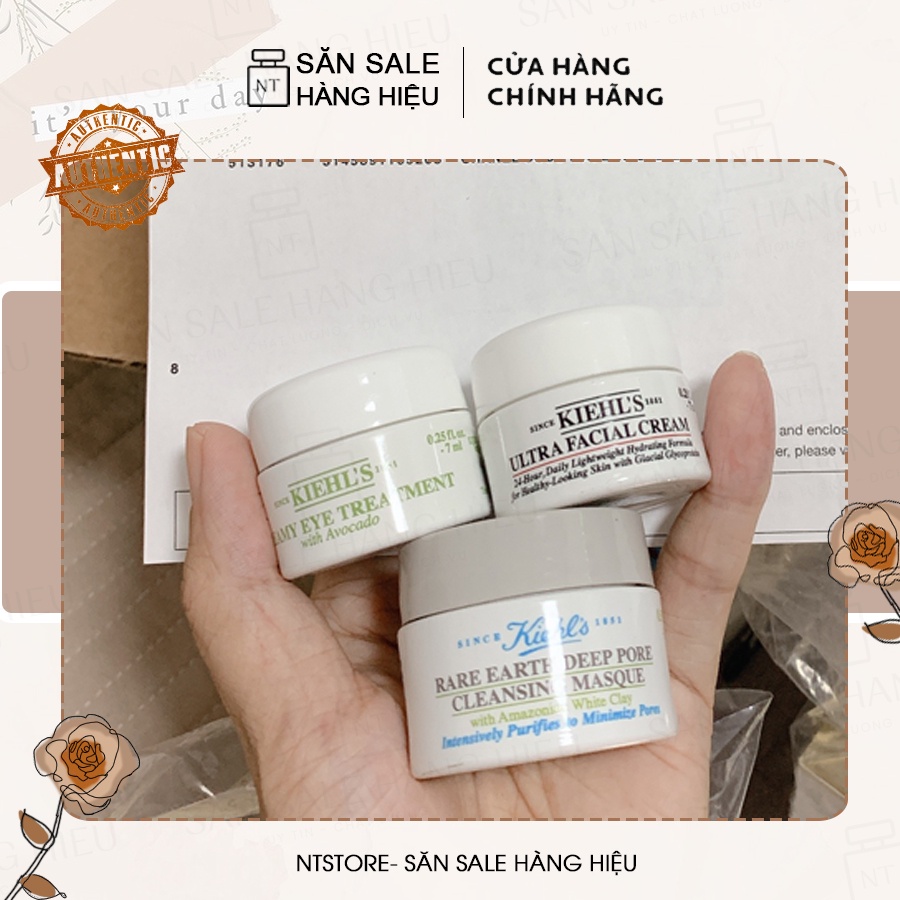 KIEHLS SET mặt nạ dưỡng MINI 3 món chính hãng