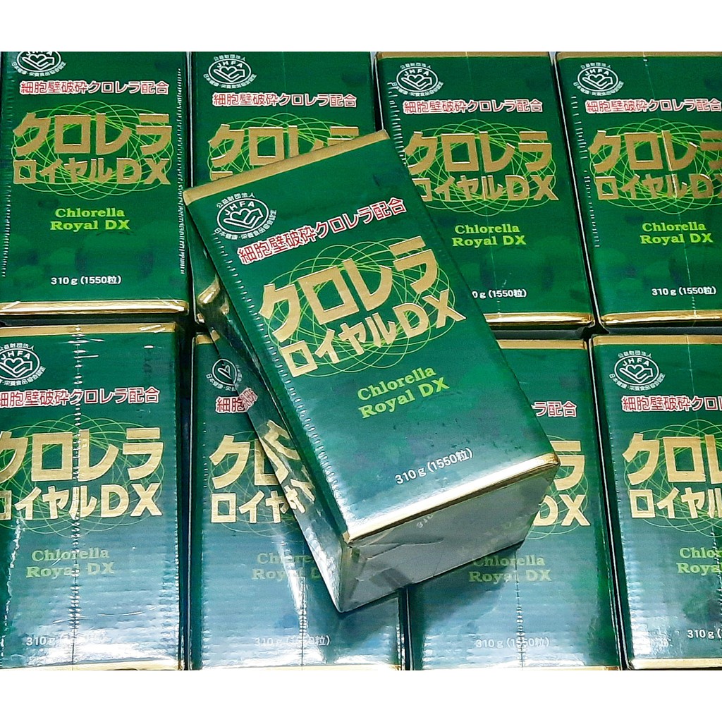 Viên tảo Chlorella Royal DX Nhật Bản 1550 viên từ nhật