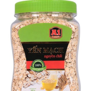 Bột yến mạch 500g và 500g chia black bag