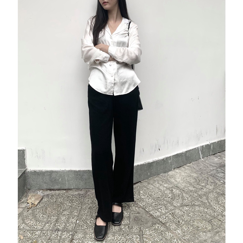 [ 26Studio ] Áo sơ mi lụa Jeremi Shirt