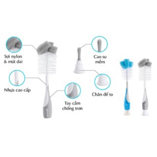 Cọ bình sữa có mút Munchkin MK16020