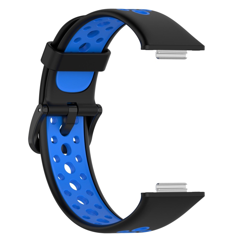 Dây Đeo Thay Thế Bằng Silicone Hai Màu Cho Đồng Hồ Thông Minh Huawei Watch fit 2