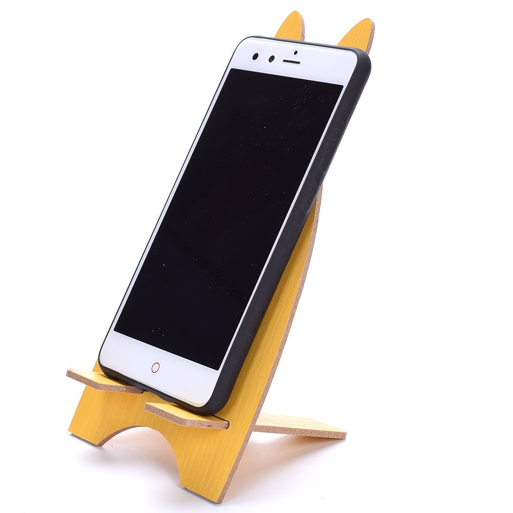 Đế đỡ điện thoại hình thỏ bằng gỗ | BigBuy360 - bigbuy360.vn