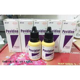 Thuốc sát trùng Povidine 20ml - 90ml