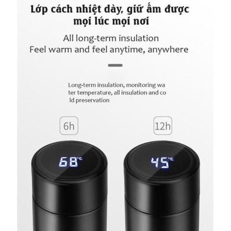 BÌNH GIỮ NHIỆT BÁO NHIỆT ĐỘ
